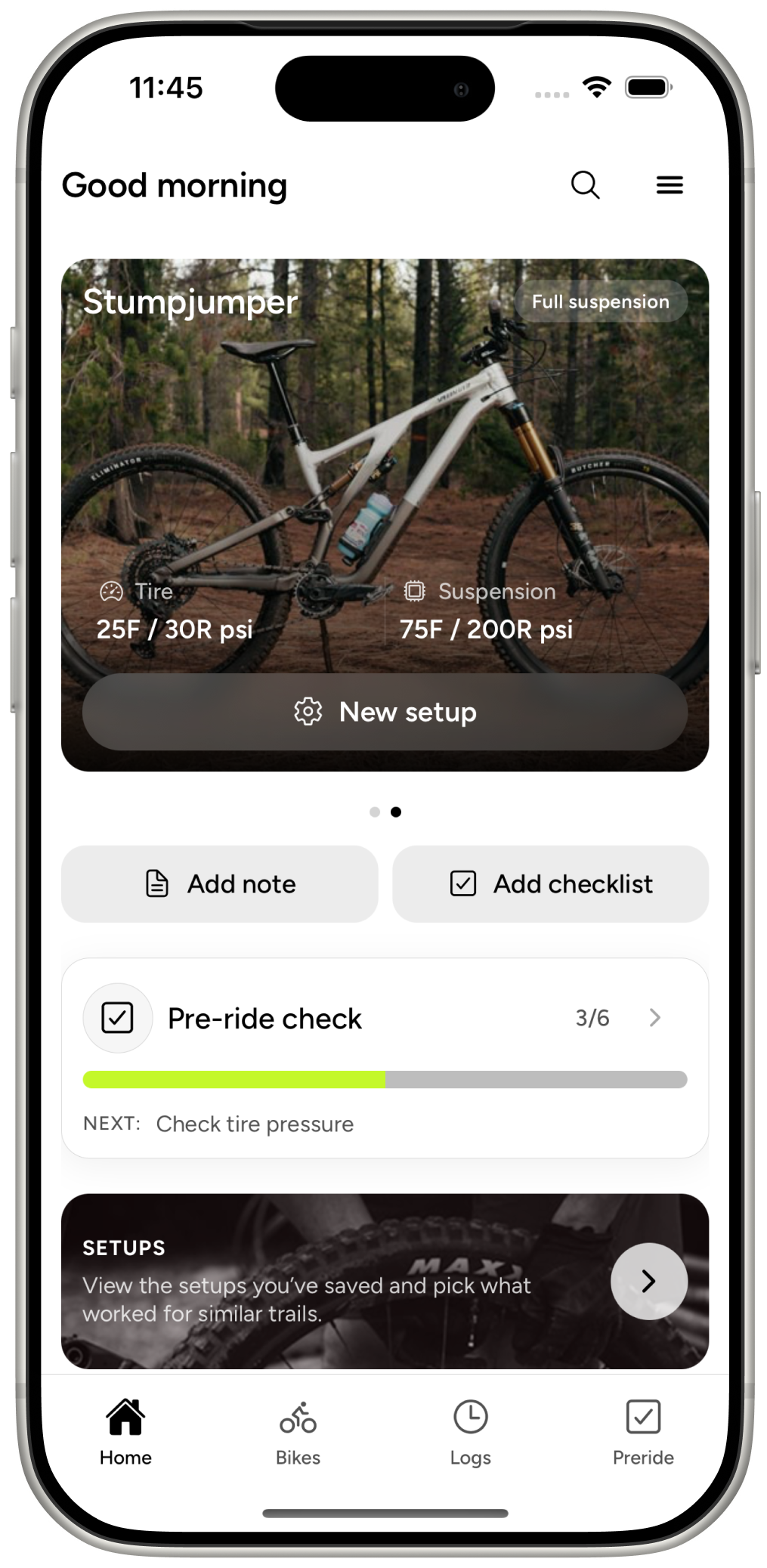 RideNote App - Splash Screen